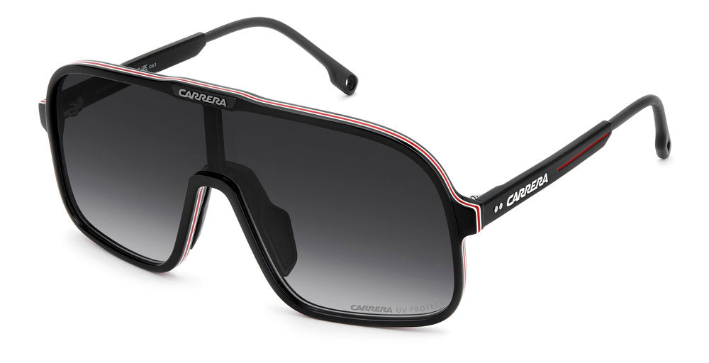 Carrera C Sport 11/S OIT9O Black Red Mask Men's Sunglasses