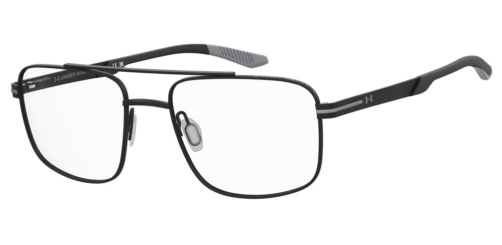 Under Armour UA 5103/G 003 Matte Black Full Rim Rectangular Eyeglasses