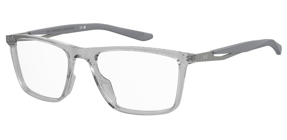 Under Armour UA 5100 63M Crystal Grey Full Rim Rectangular Eyeglasses