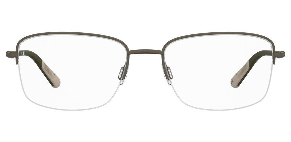 Under Armour UA 5096XL/G S05 GREY BRWN Rectangular Men's Eyeglasses