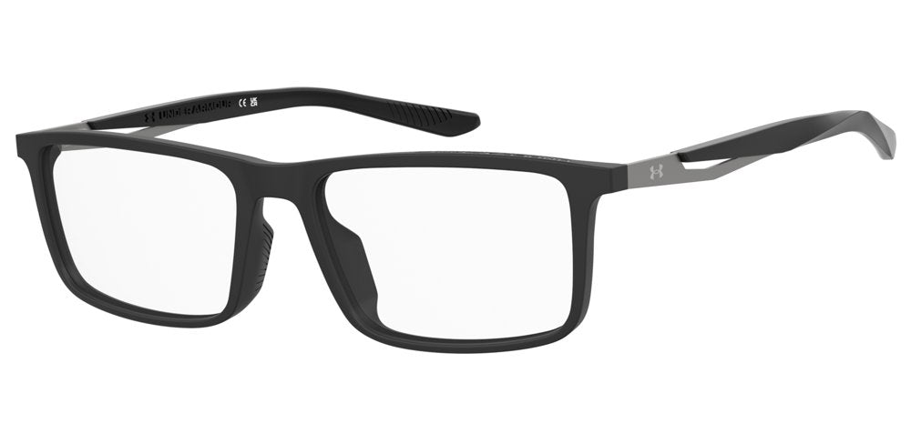 Under Armour UA 5108/F 003 Matte Black Full Rim Rectangular Eyeglasses