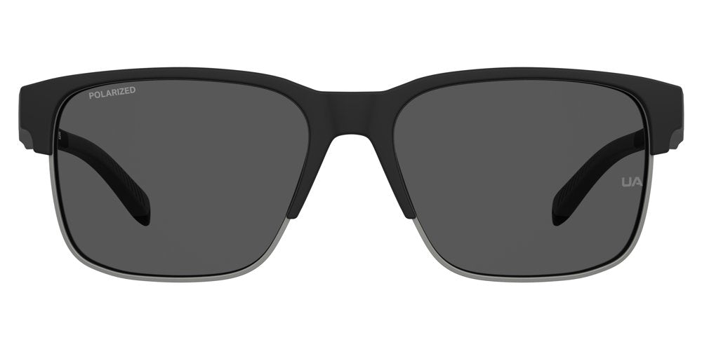 Under Armour UA ASSIST EDGE O6WM9 MTBK GREY Rectangular Unisex Sunglasses