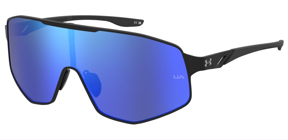 Under Armour UA GamedayMTL/G 0VKW1 Matte Black Full Rim Mask Sunglasses