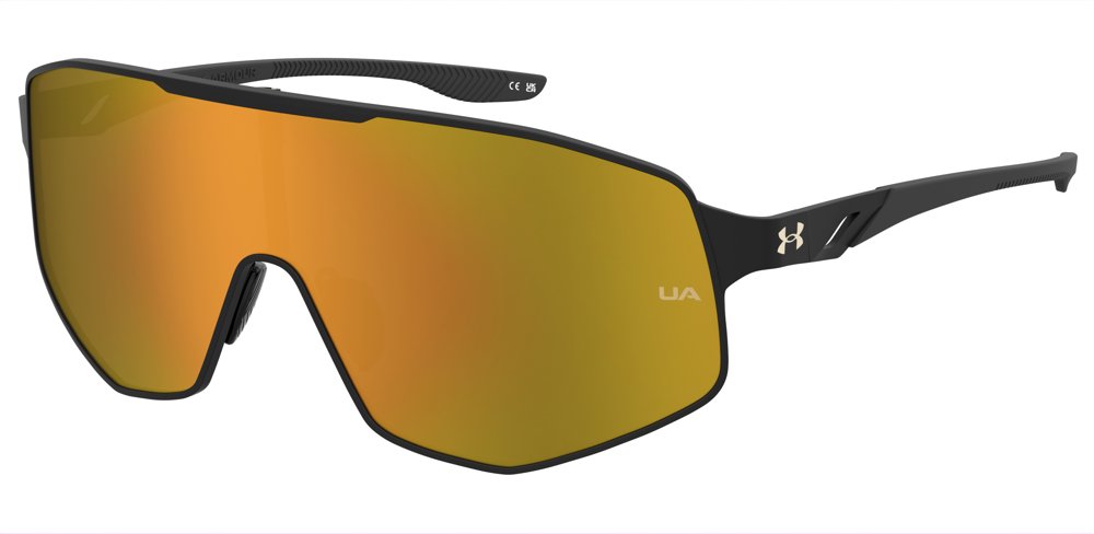 Under Armour UA GamedayMTL/G I462B Matte Black Gold Sunglasses
