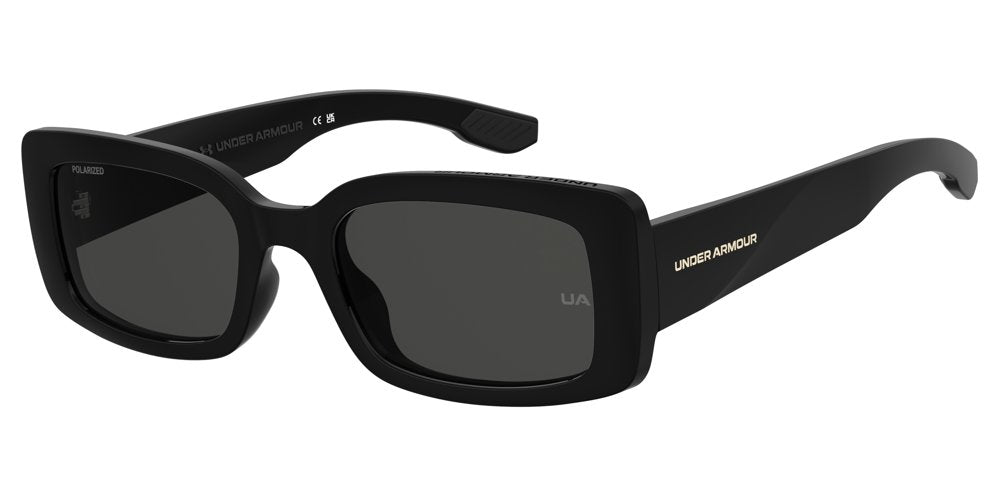Under Armour UA CROSSOVER 807M9 BLACK Rectangular Women's Sunglasses