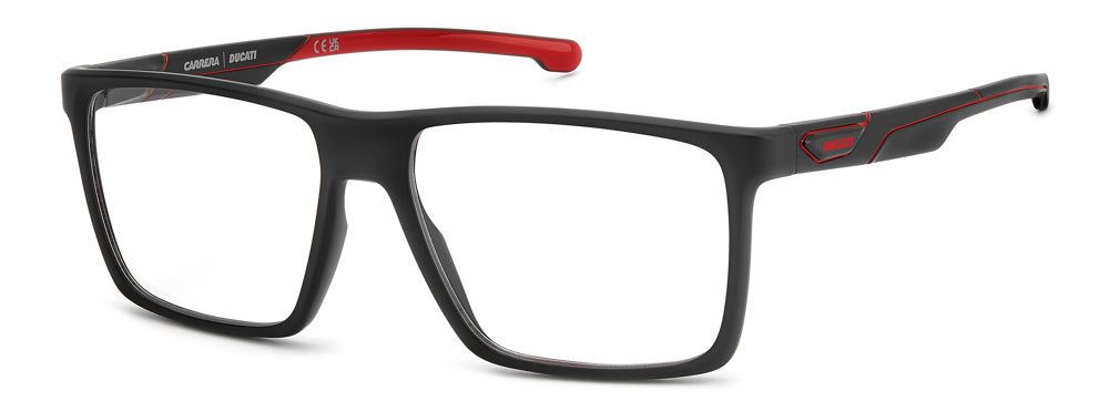 Carrera Ducati Carduc 058 003 MTT Black Rectangular Men's Eyeglasses
