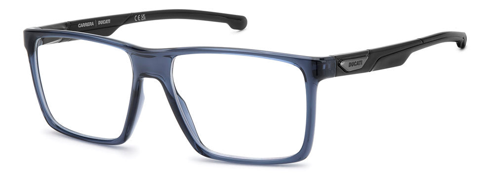 Carrera Ducati Carduc 058 PJP Blue Rectangular Men's Eyeglasses