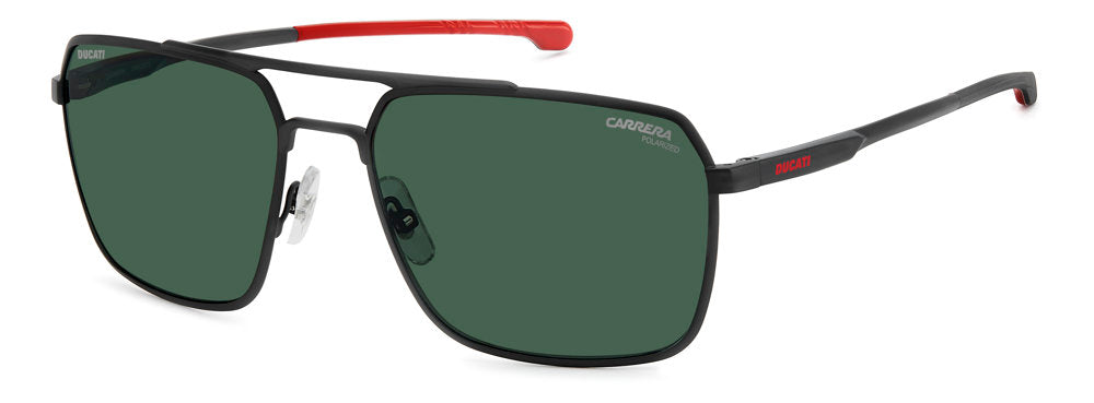 Carrera Ducati Carduc 057/S 003UC MTT Black Rectangular Men's Polarized Sunglasses