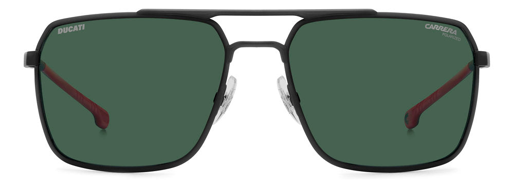 Carrera Ducati Carduc 057/S 003UC MTT Black Rectangular Men's Polarized Sunglasses