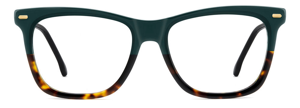Carrera 3077 6UZ Teal HYN G Rectangular Women's Eyeglasses