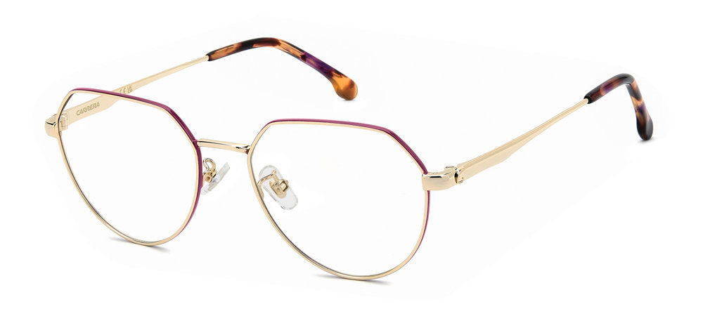 Carrera 3076 P80 GD HVNPNK Round Geometric Women's Eyeglasses