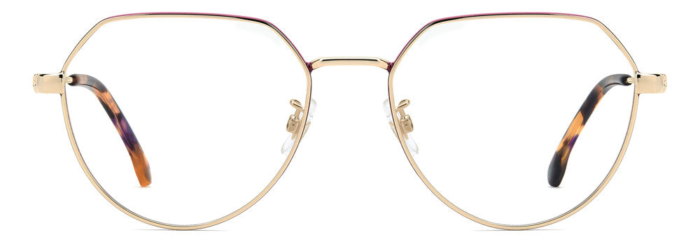 Carrera 3076 P80 GD HVNPNK Round Geometric Women's Eyeglasses