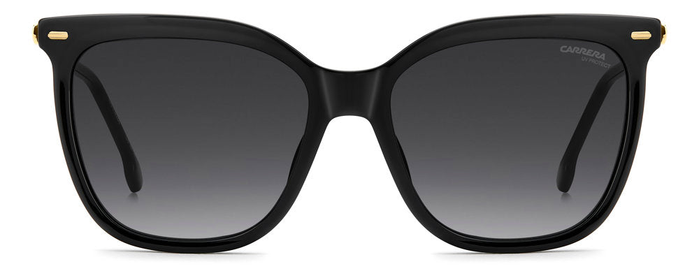 Carrera 3071/S 2M29O BLK GOLD B Rectangular Women's Sunglasses