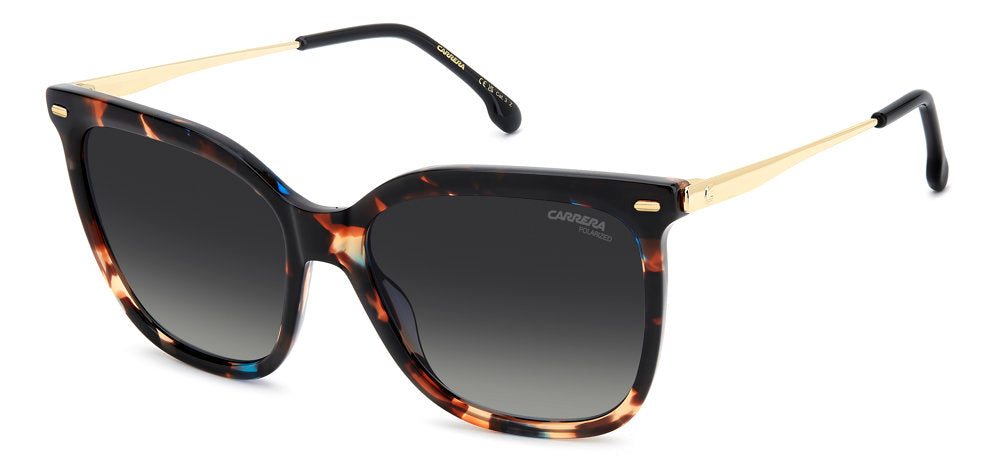 Carrera 3071/S 6UZWJ TEAL HVN G Rectangular Women's Sunglasses