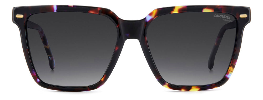 Carrera 3069/S HKZWJ VLT Havana Rectangular Women's Polarized Sunglasses