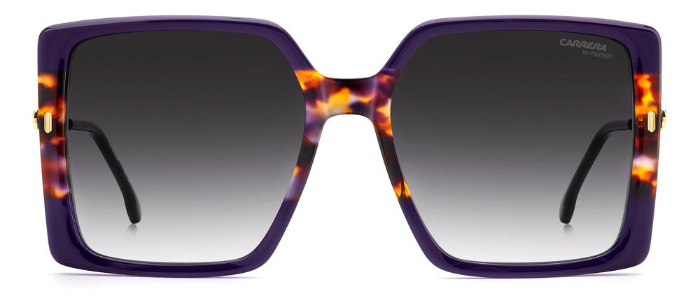 Carrera 3070/S BSU9O Violet Gold Rectangular Women's Sunglasses