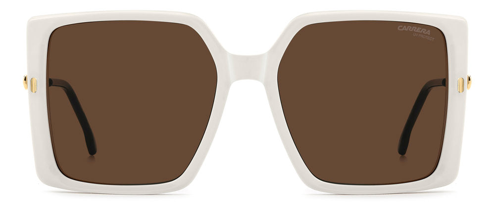 Carrera 3070/S SZJ70 Ivory Rectangular Women's Sunglasses