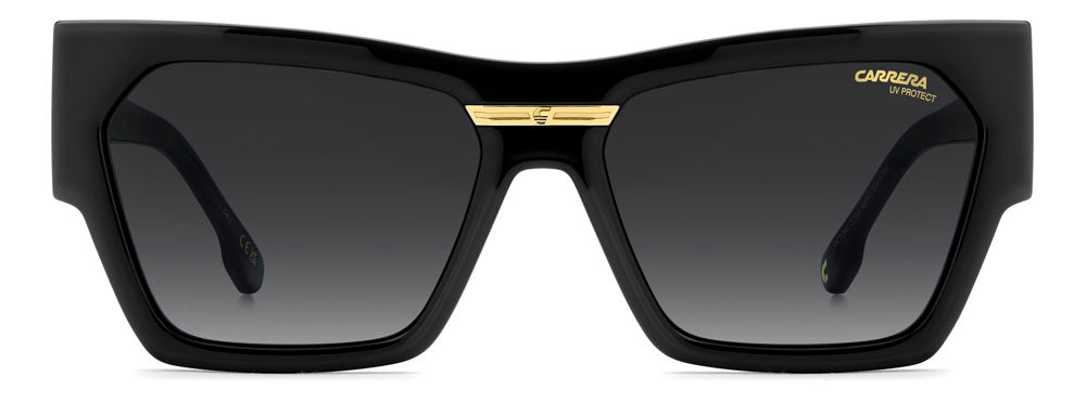 Carrera Victory C 19/S 8079O Black Rectangular Women's Sunglasses
