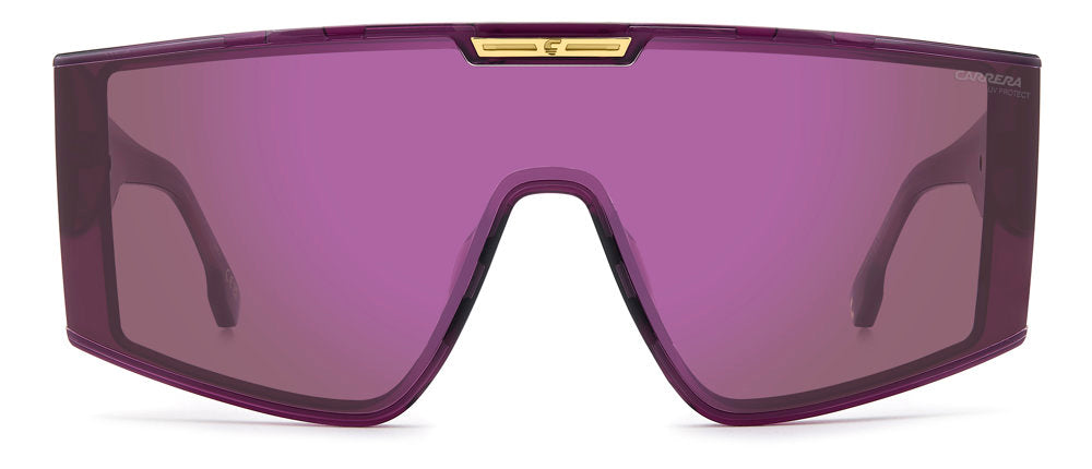Carrera Victory C 18/S B3V71 Violet Rectangular Shield Women's Sunglasses