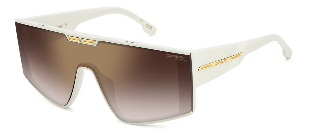 Carrera Victory C 18/S SZJYK Ivory Rectangular Shield Women's Sunglasses