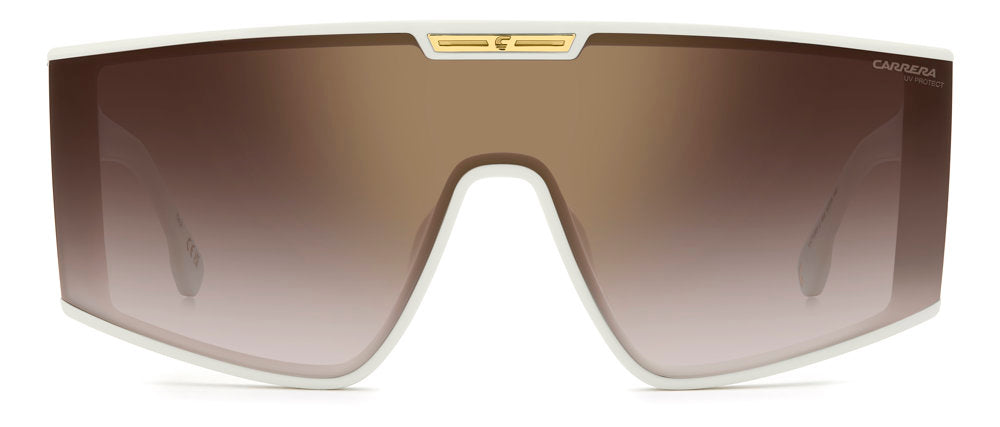 Carrera Victory C 18/S SZJYK Ivory Rectangular Shield Women's Sunglasses