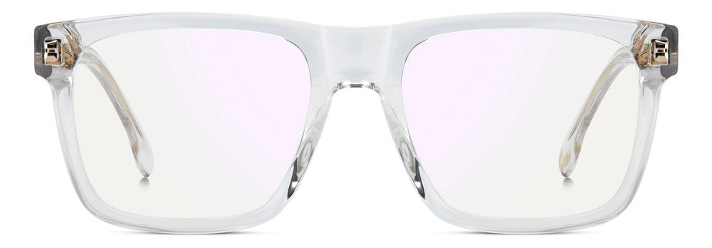 Carrera Victory C 17 REJ2Y Crystal Gold Rectangular Men's Optical Frames