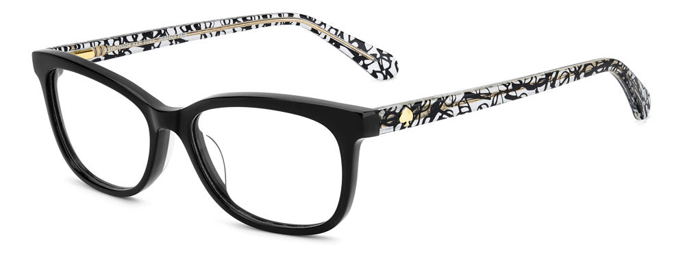 Kate Spade Bronwen/3 W08 BK PTTCRY Women's Eyeglasses