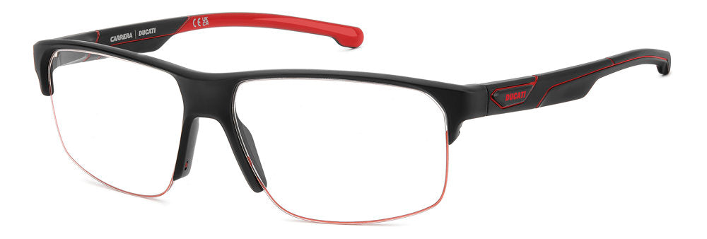 Carrera Ducati Carduc 059 003 MTT Black Rectangular Men's Eyeglasses