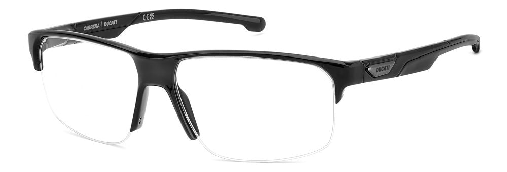 Carrera Ducati Carduc 059 807 Black Rectangular Men's Eyeglasses