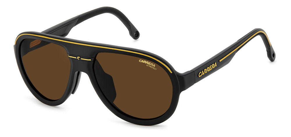 Carrera C Sport 09/S 00370 Matte Black Pilot Men's Sunglasses