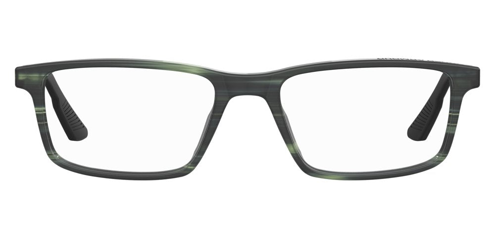 Under Armour UA 5009/US Men’s Rectangular Full Rim Eyeglasses Frames – 6AK Green Horn