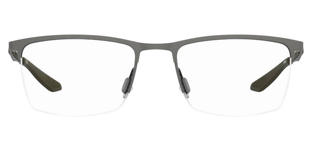 Under Armour UA 5115/G/US 0OC MTDKRTGRN Rectangular Men's Eyeglasses