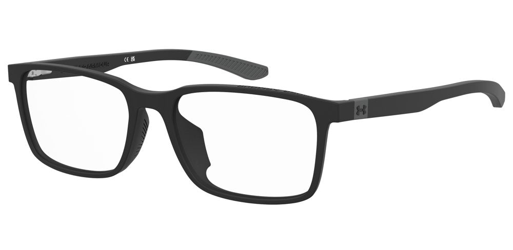 Under Armour UA 5117/F/US O6W Matte Black Grey Rectangular Men's Eyeglasses