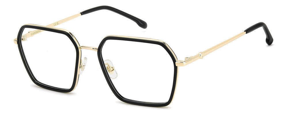 Carrera 3095/US 807 Black Rectangular Geometrical Women's Eyeglasses