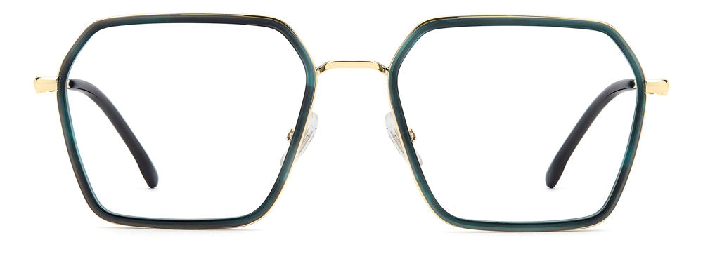 Carrera 3095/US ZI9 Teal Rectangular Geometrical Women's Eyeglasses