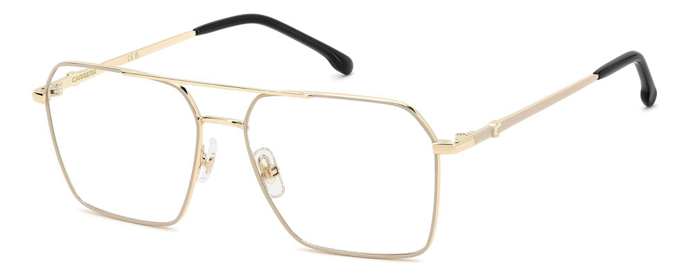 Carrera 3096/US 84E GD Beige G Rectangular Women's Eyeglasses