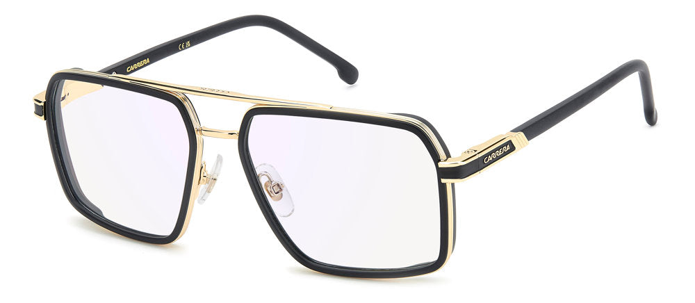 Carrera 1146/US 0032Y MTT Black Rectangular Men's Eyeglasses
