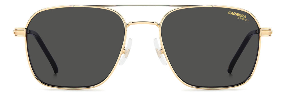 Carrera CA 379/S/US J5GIR Gold Rectangular Men's Sunglasses