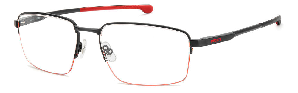 Carrera Ducati Carduc 062 003 MTT Black Rectangular Men's Eyeglasses