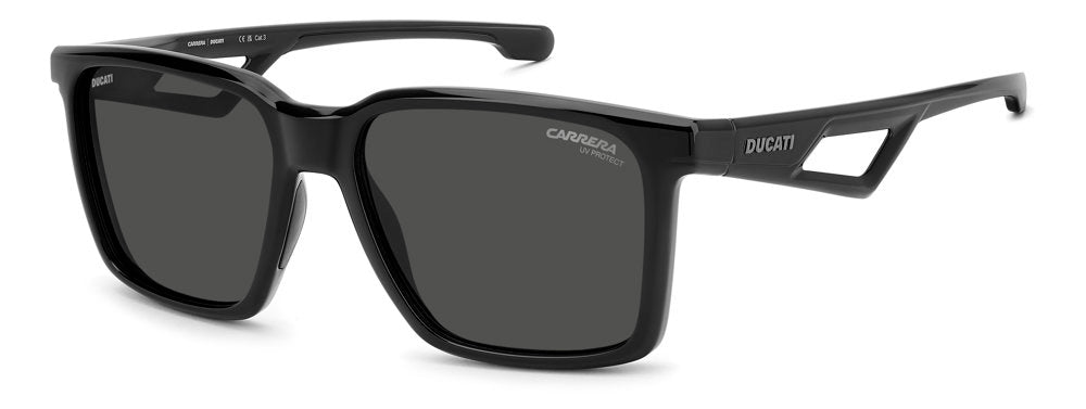 Carrera Ducati Carduc 065/S 807IR Black Rectangular Men's Sunglasses
