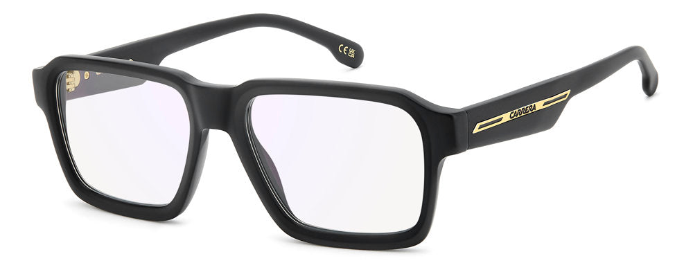 Carrera Victory C 24 2M22Y BLK Gold B Rectangular Men's Eyeglasses