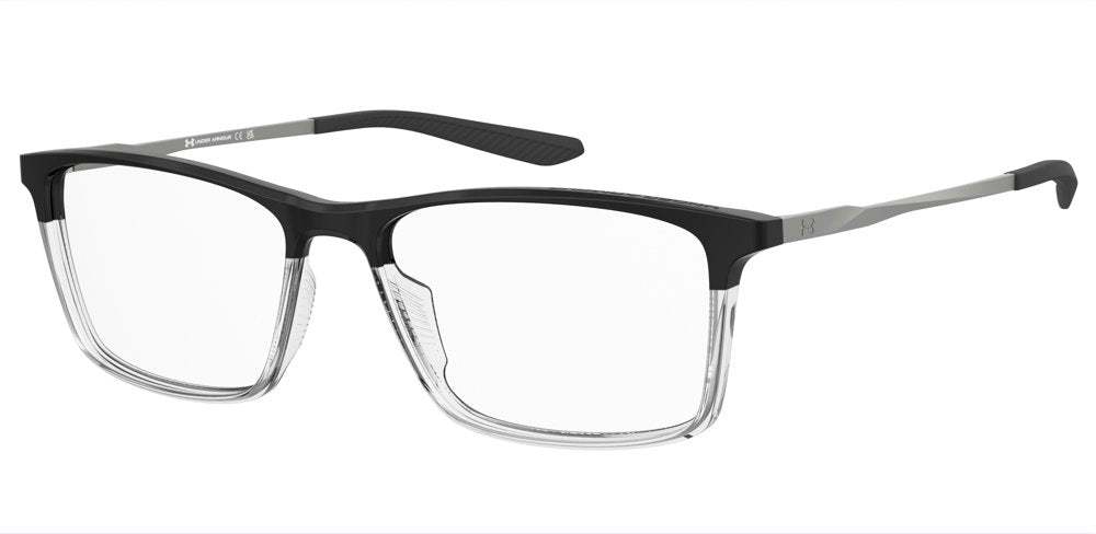 Under Armour UA 5120XL/G 85W Black Stripe Crystal Rectangular Men's Eyeglasses