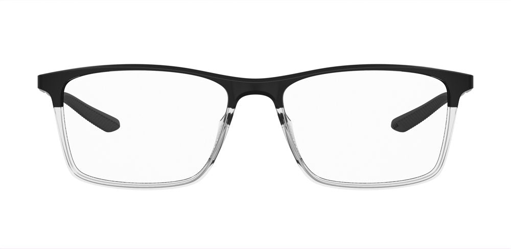 Under Armour UA 5120XL/G 85W Black Stripe Crystal Rectangular Men's Eyeglasses