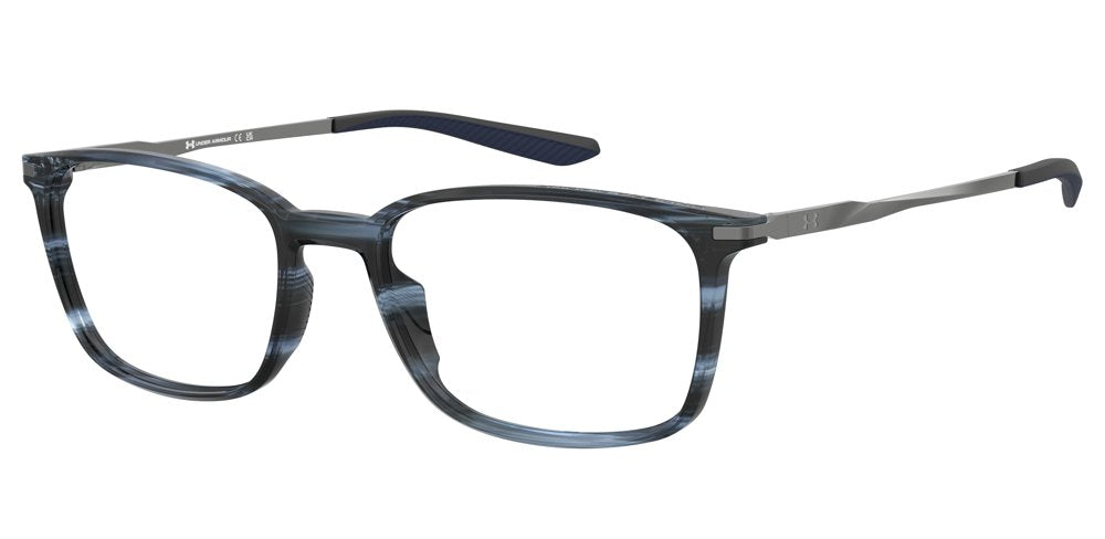 Under Armour UA 5121XL/G 38I Blue Horn Rectangular Men's Eyeglasses