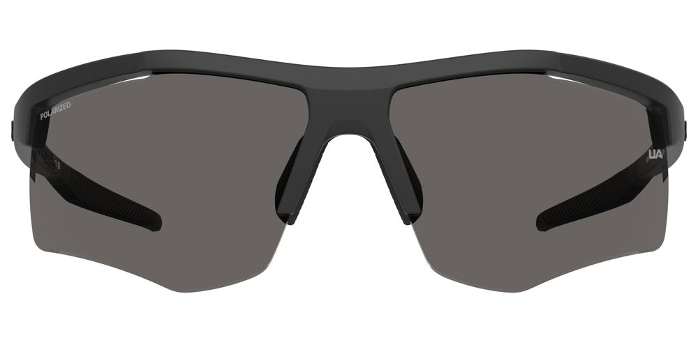 Under Armour UA Flexlite/G 003M9 Mtt Black Half Rim Rectangular Sunglasses