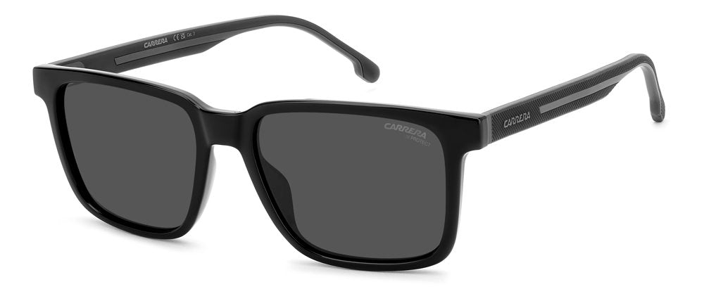 Carrera C Sport 13/S 807IR Black Rectangular Men's Sunglasses