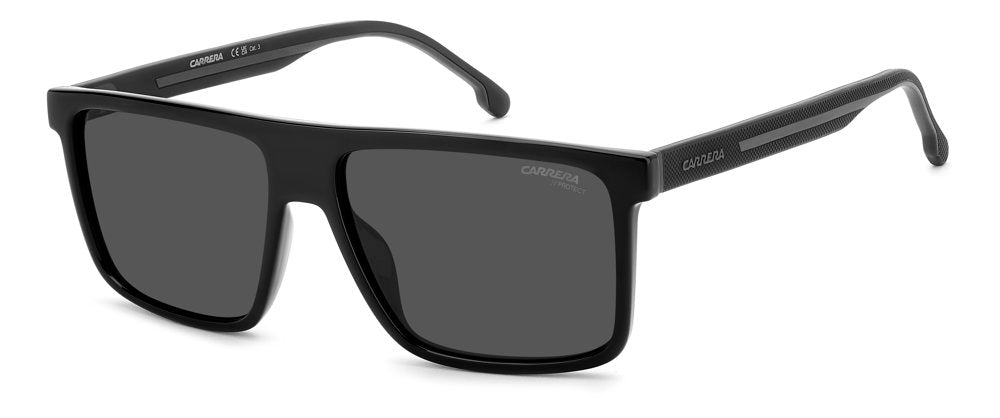 Carrera C Sport 14/S 807IR Black Square Flat Top Men's Sunglasses
