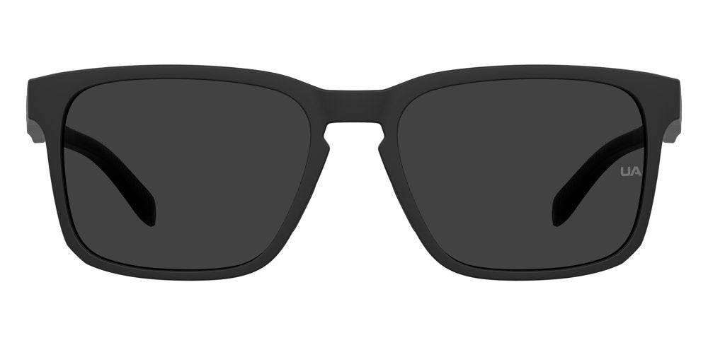 Under Armour UA Assist 2 003IR Matte Black Full Rim Rectangular Sunglasses