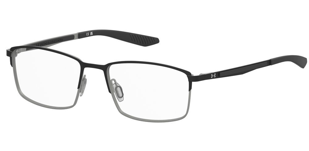 Under Armour UA 5116/G/US Rectangular Men Optical Frames – TI7 Matte Black Ruthenium
