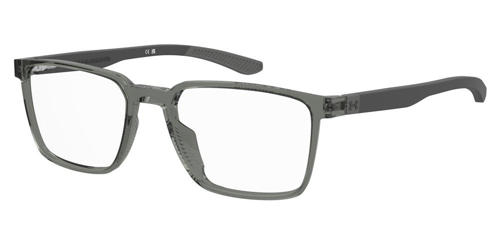 Under Armour UA 5112/US 8YW GRN GRY Rectangular Men's Eyeglasses